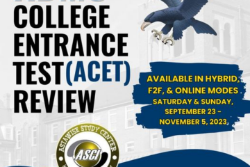 Ateneo College Entrance Test (ACET) Review Classes